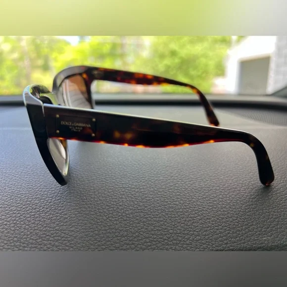 Dolce & Gabbana Tortoise Sunglasses - Picture 3 of 4